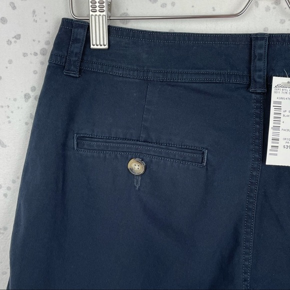 NWT Eddie Bauer Blakely Chino Shorts Petite 4 - Picture 8 of 11